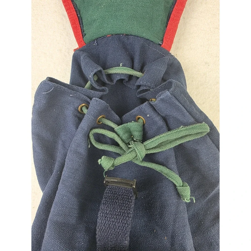 Vintage 1996 Atlanta Olympics Collection Canvas Multi Color‎ Backpack *READ*